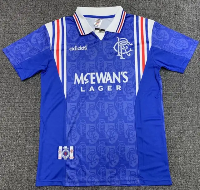1996-97 Rangers home kit Retro Edition