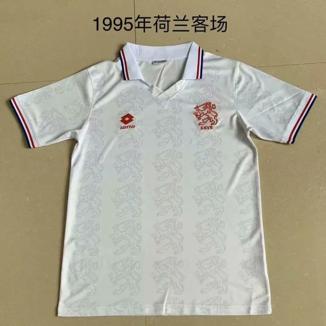 1995 Netherlands Away Jersey - Retro Version