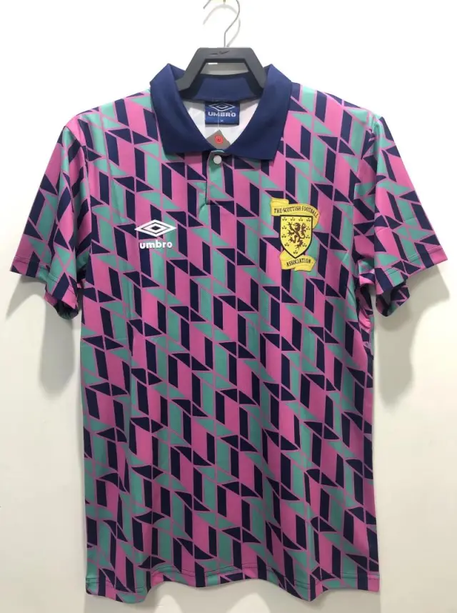 1988-89 Scotland Away jersey Retro Edition