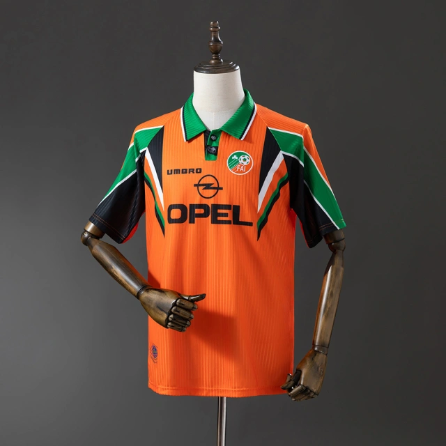 97-98 Ireland Away Jersey - Retro Version