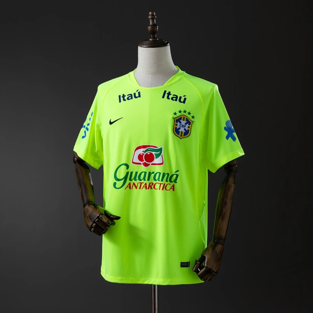 2020 Season Brazil Neon Green Training Jersey