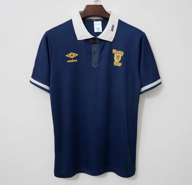 1988–1991 Scotland Home Retro Fan Jersey