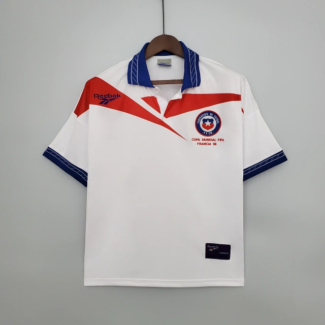 1998 Chile Away Retro Fan Jersey