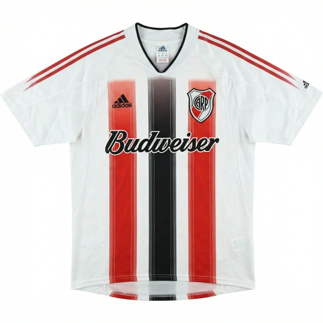 04-05 River Plate Away Retro Jersey Retro Edition