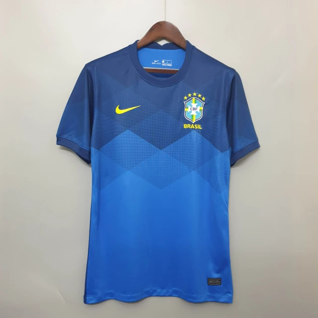 2020 Brazil Soccer Jersey Away Retro Edition