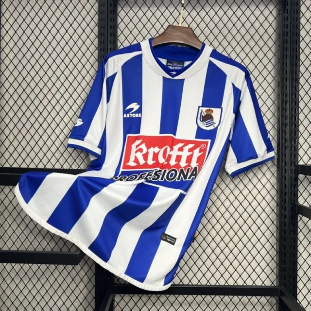 Real Sociedad 2002/03 Home Jersey Retro Edition