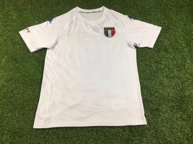 2000 Italy away white jersey Retro Edition