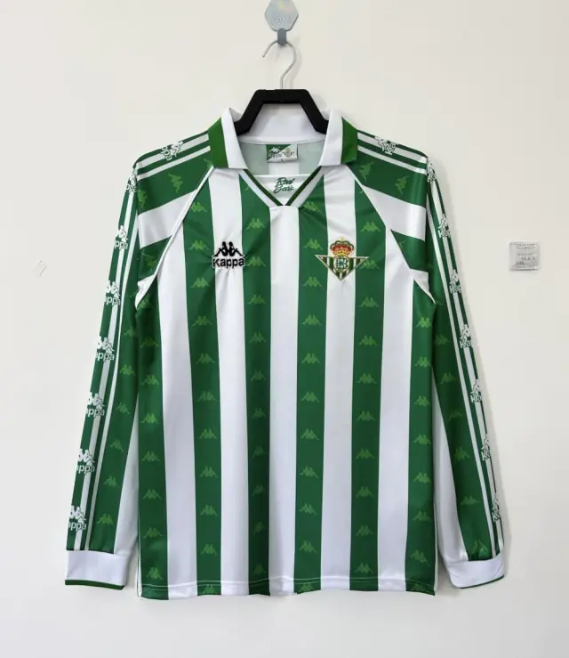 1995/97 Real Betis home (long-sleeved) jersey Retro Edition