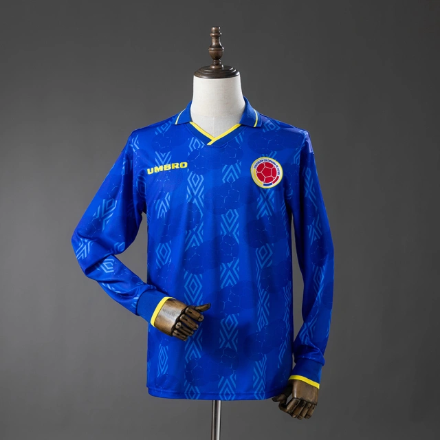 1994 Colombia Fan Edition Retro Long-Sleeve Jersey