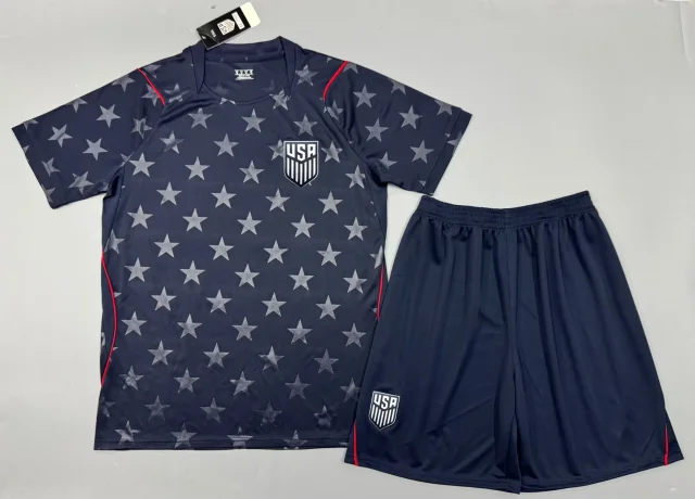 2026-27 USA Away Fan Edition Jersey & Shorts Set (Adult)