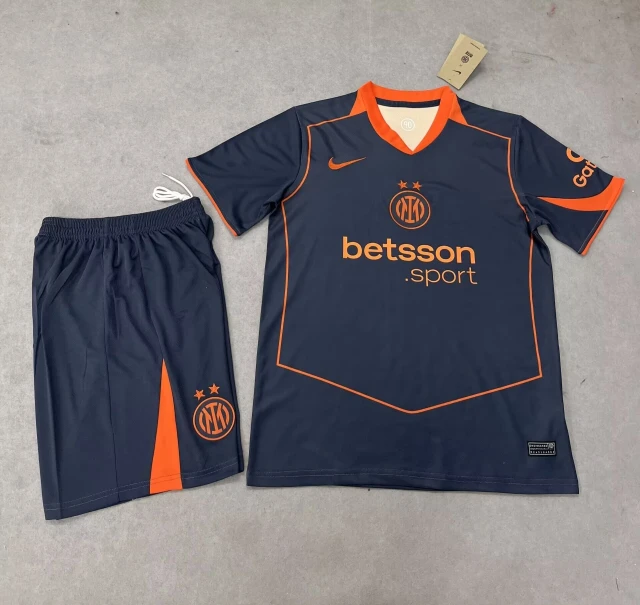 25-26 Inter Milan Second Away Match Fan Edition Jersey Set