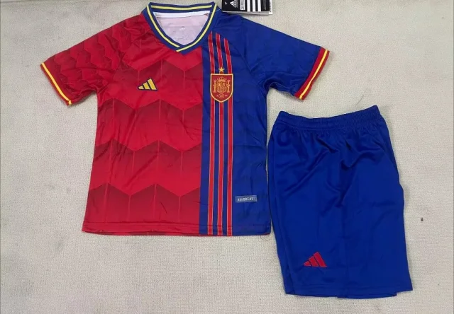 2025-26 Spain Home Jersey - Kids Edition