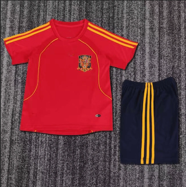 08 Spain Home Kit (Children's) Retro Edition