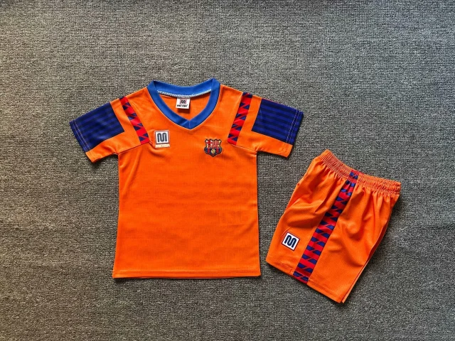 1991-92 Barcelona Away Retro Fan Edition Kids' Kit