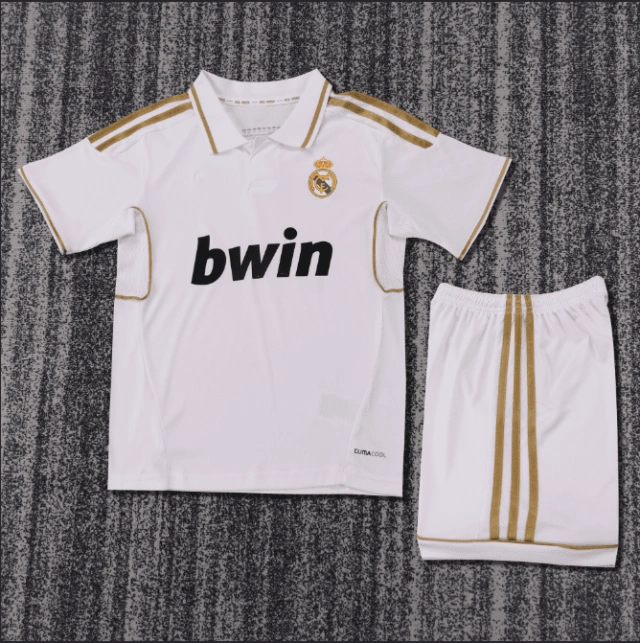 2011-12 Real Madrid home kit (children's size) Retro Edition