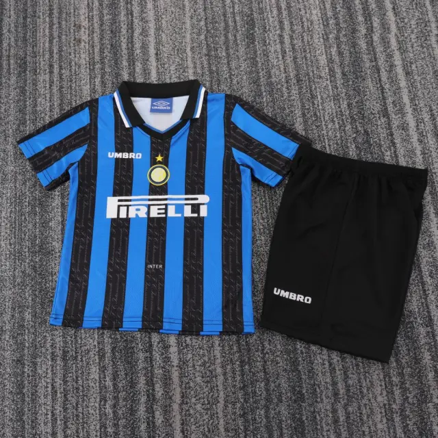 1997-98 Inter Milan home kit (children's size) Retro Edition