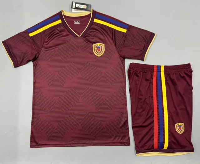 2026-27 Venezuela Home Fan Edition Jersey & Shorts Set (Adult)