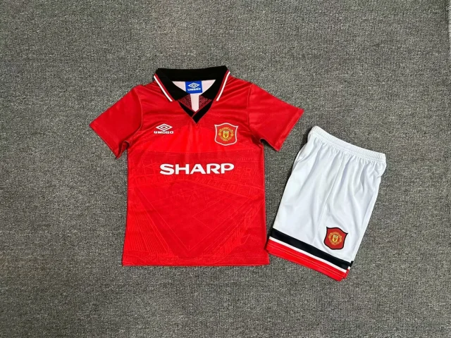 1994–96 Manchester United Home Kit (Kids' Fan Version)