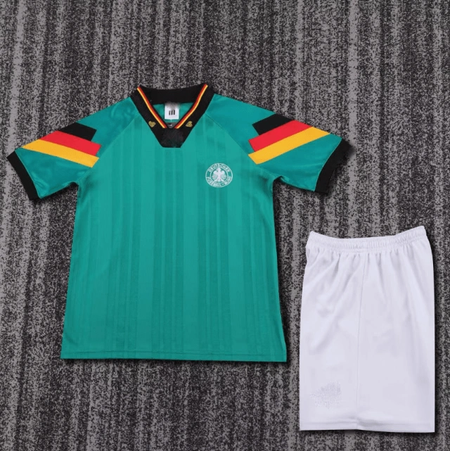 92 Germany away kit for children Retro Edition