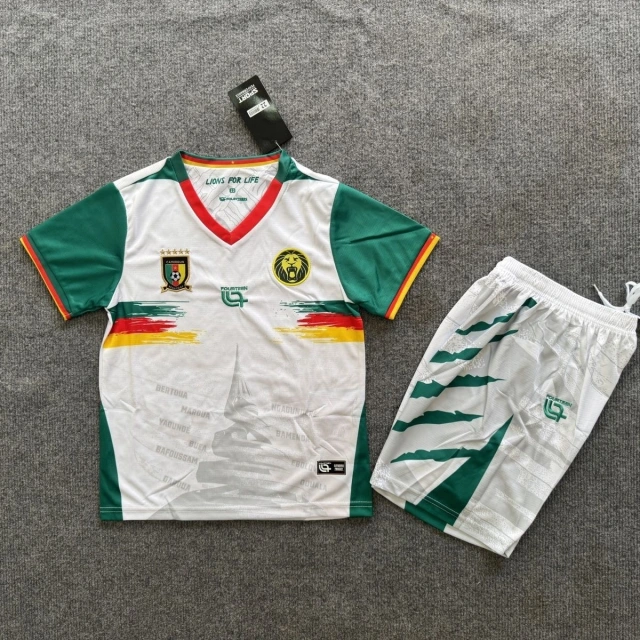 2025-26 Cameroon Fan Edition Jersey Kids Set
