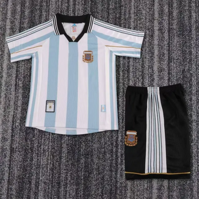 1998 Argentina home kit (children's size) Retro Edition