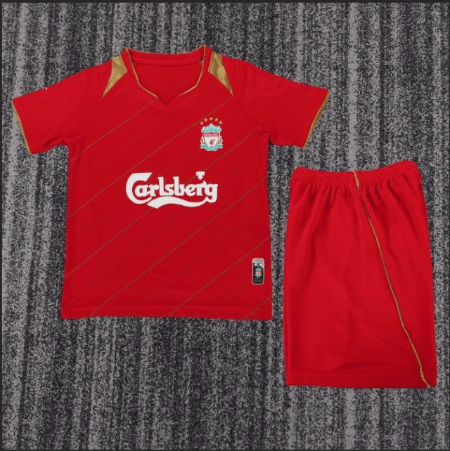 05-06 Liverpool Home Kit (Children's) Retro Edition