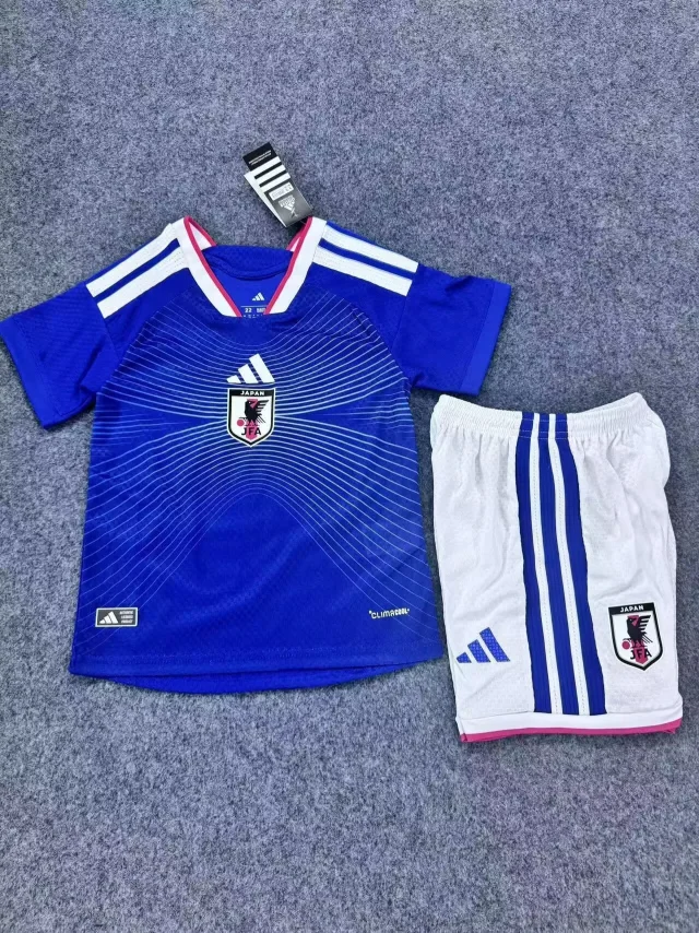 2026-27 Japan Home Player Version Jersey & Shorts Set (Kids)