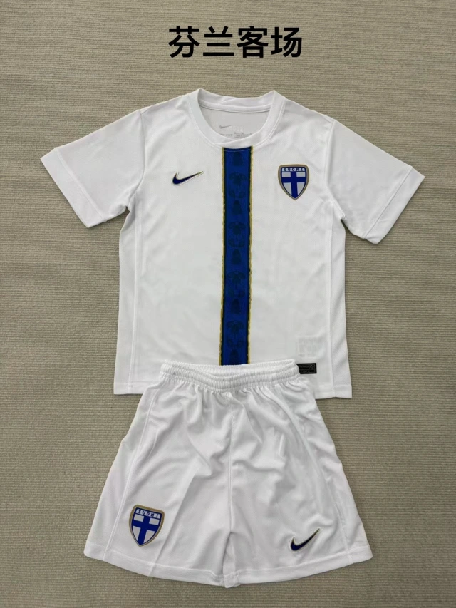 25-26 Finland Away Fan Edition Jersey Set