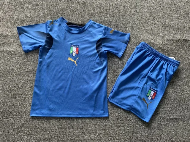 2006 Italy Home Retro - Kids Jersey