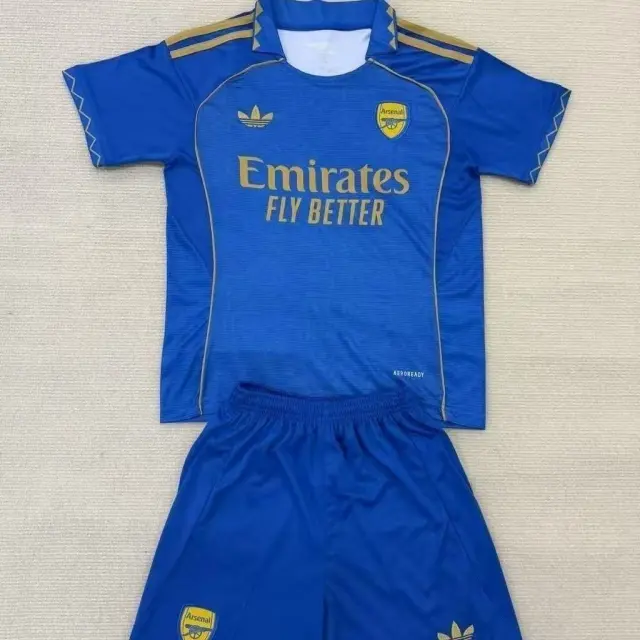 25-26 Arsenal Blue Concept Adult Jersey Set