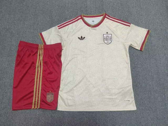 2026-27 Spain Away Fan Edition Jersey & Shorts Set (Adult)