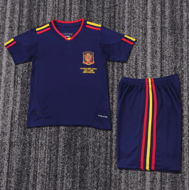 2010 Spain Away Kit for Children Retro Edition