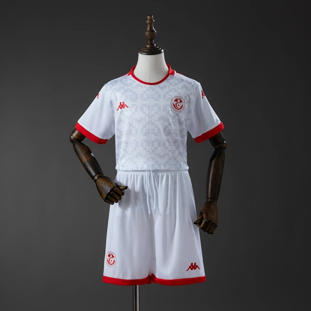 2026-2027 Tunisia national team World Cup season away kit for children.
