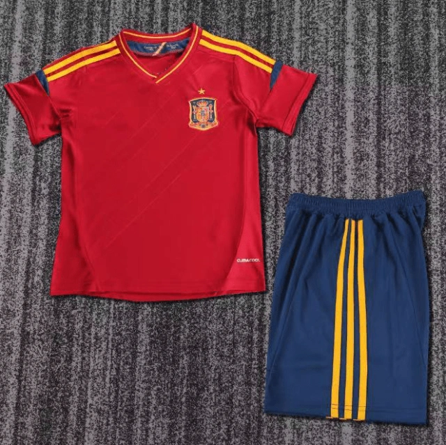 2012 Spain Home Kit for Children Retro Edition