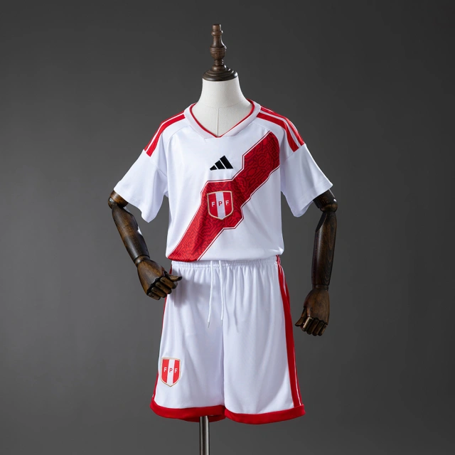 2026-2027 Peru World Cup Home Kit for Children