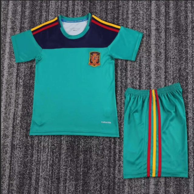 2010 Spanish Goalkeeper Children's Clothing Retro Edition