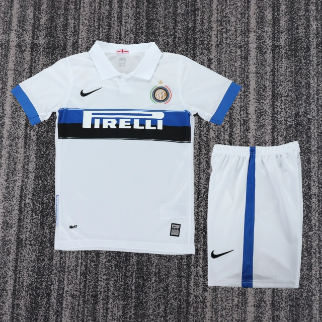 2009–10 Inter Milan Away Retro Jersey & Shorts Set (Kids' Fan Version)