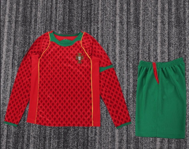 04 Portugal long-sleeved children's clothing Retro Edition