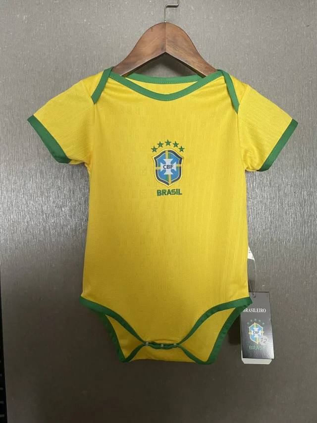 2025-26 Brazil fan-made baby jersey