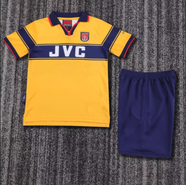 1997-99 Arsenal away kit for children Retro Edition