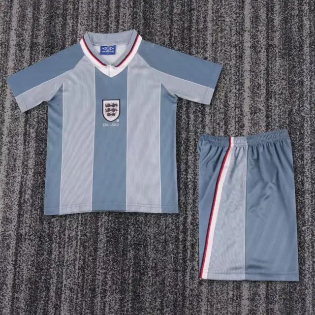 1996 England away kit (children's size) Retro Edition