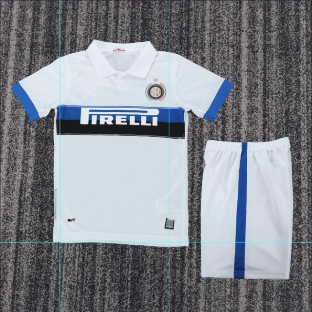 09-10 Inter Milan Away Kit (Children's) Retro Edition