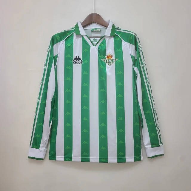 1995/97 Real Betis Home Retro Long Sleeve Shirt