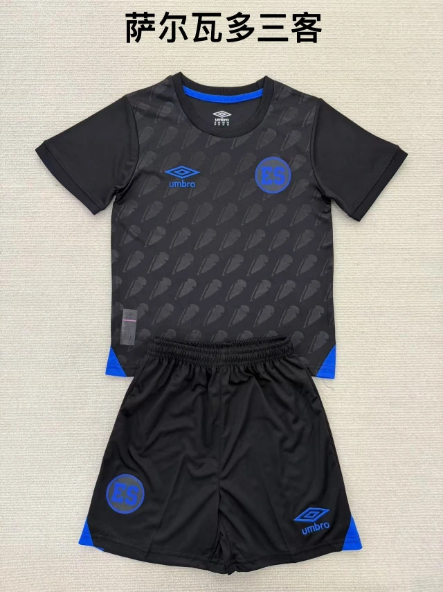 25-26 El Salvador Second Away Match Fan Edition Jersey Set