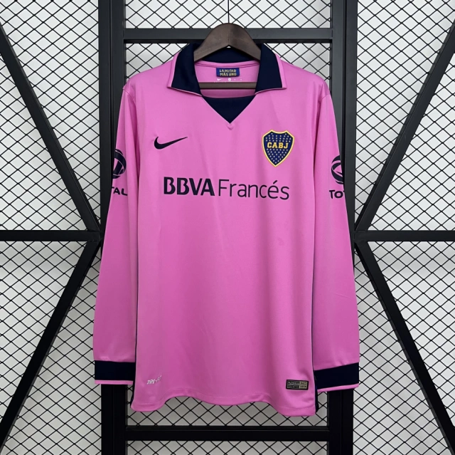 13-14 Boca Juniors Long-Sleeve Jersey Retro Edition