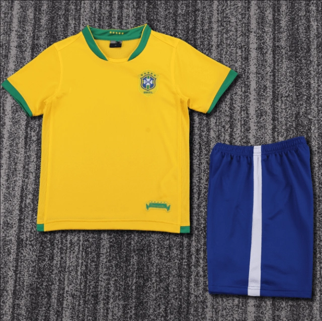 06 Brazil Home Kit (Children's) Retro Edition