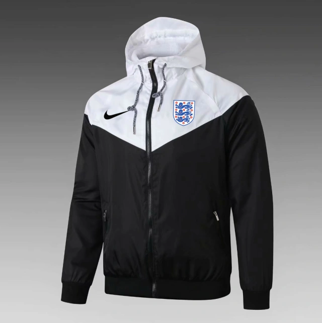 England Windproof Hooded Trench Coat Set