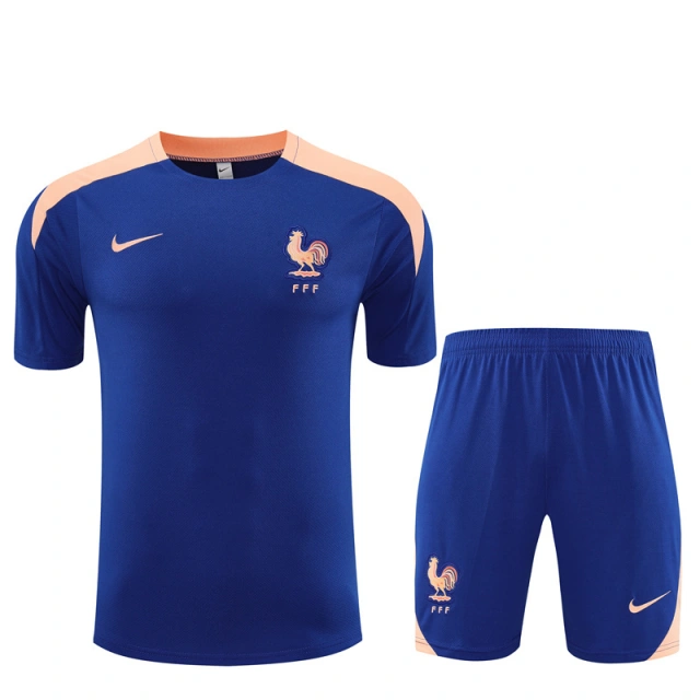 2025-26 French national team short-sleeved training kit - Adult set