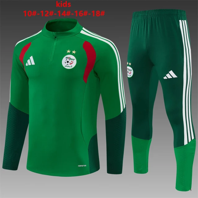 2026-27 Algerian Children's Half-Zip Sports Suit