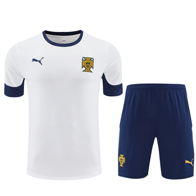 2025-26 Portugal Short-Sleeve Training Kit - Children's Set